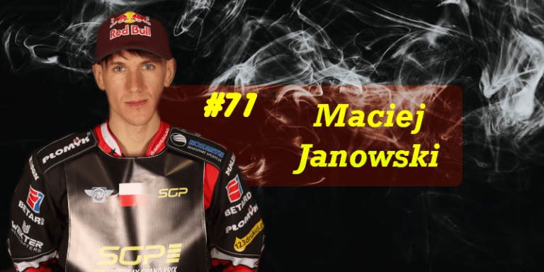 Uczestnik SGP - Maciej Janowski