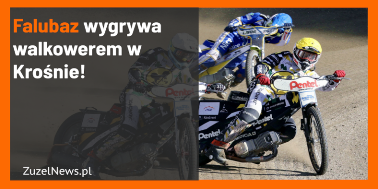 Falubaz wygrywa walkowerem