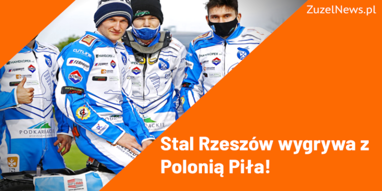 Stal Rzeszów wygrywa z Polonią Piła