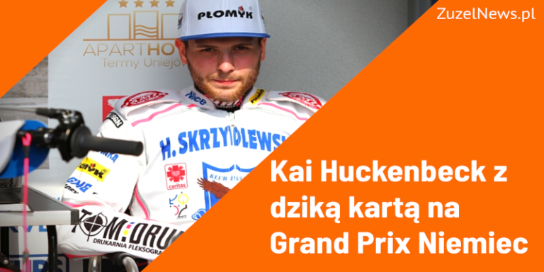 Kai Huckenbeck dzika karta Grand Prix Niemiec