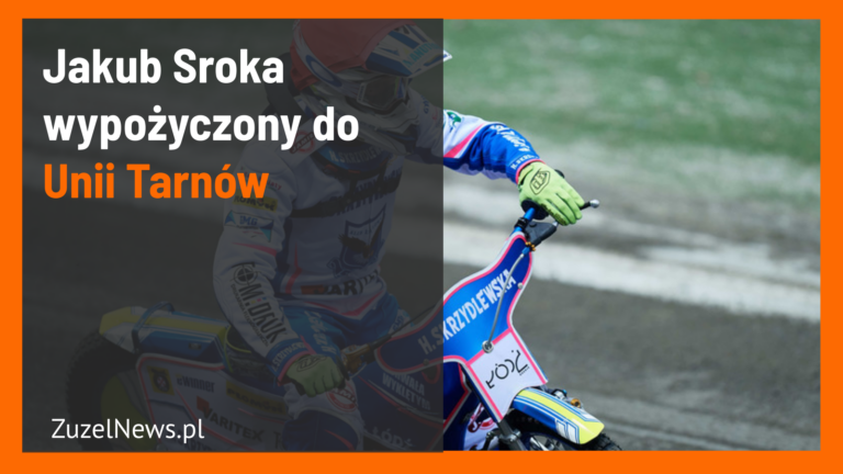 Jakub Sroka wypożyczony do Unii Tarnów