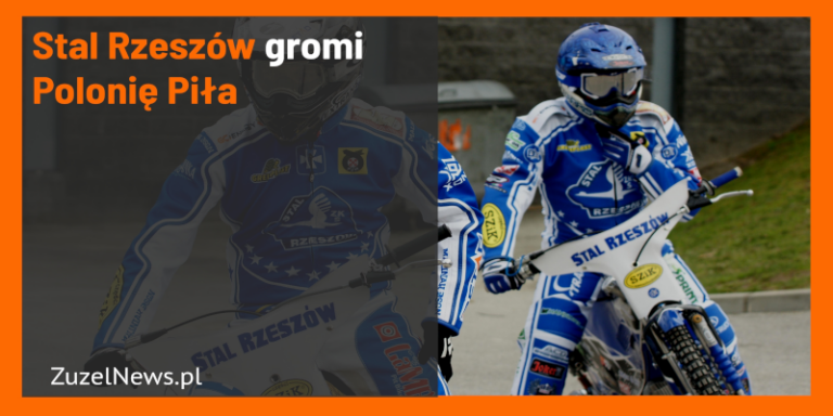 Stal Rzeszów gromi Piłę