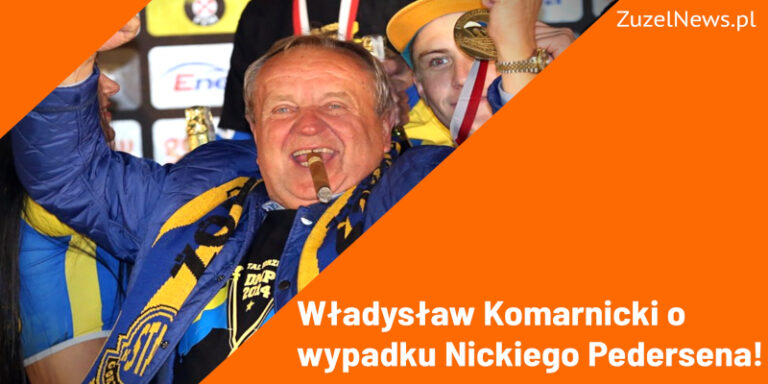 Władysław Komarnicki o wypadku Nickiego Pedersena