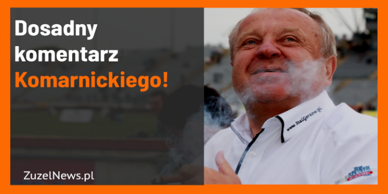 Dosadny komentarz Komarnickiego