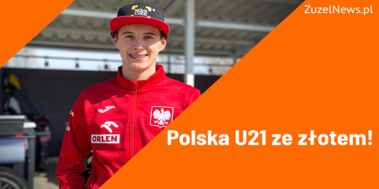 Reprezentacja Polski U21 ze złotem