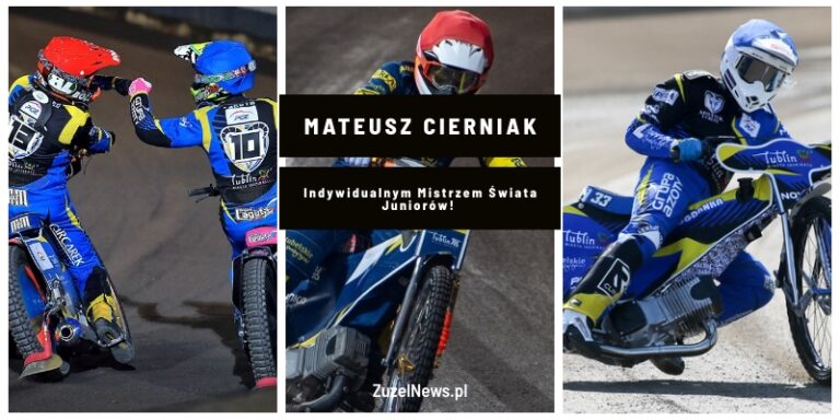 Mateusz Cierniak Indywidualnym Mistrzem Świata Juniorów