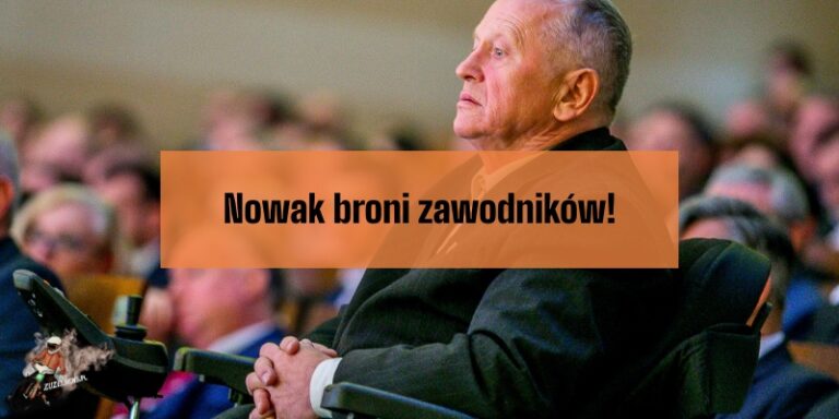 Nowak broni zawodników!