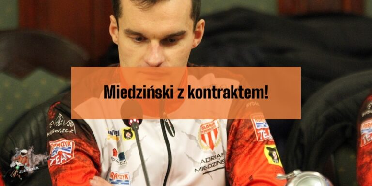 Miedziński z kontraktem!