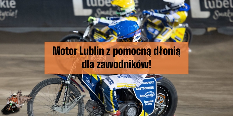 Motor Lublin z pomocną dłonią dla zawodników!