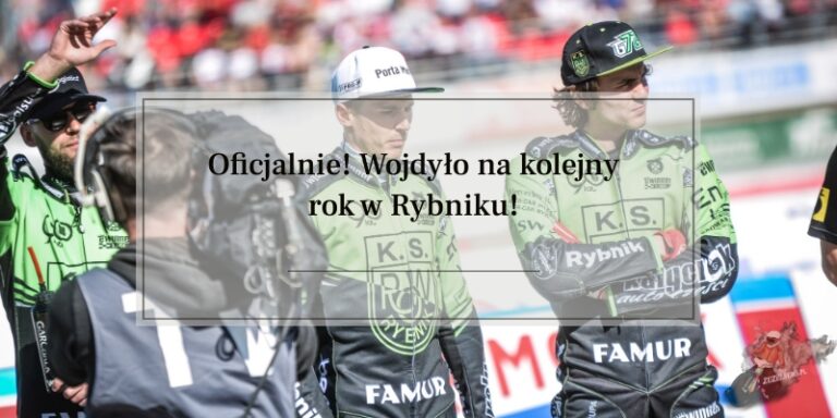 Oficjalnie! Patryk Wojdyło na kolejny rok w Rybniku!