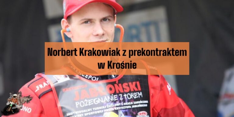 Norbert Krakowiak z prekontraktem w Krośnie