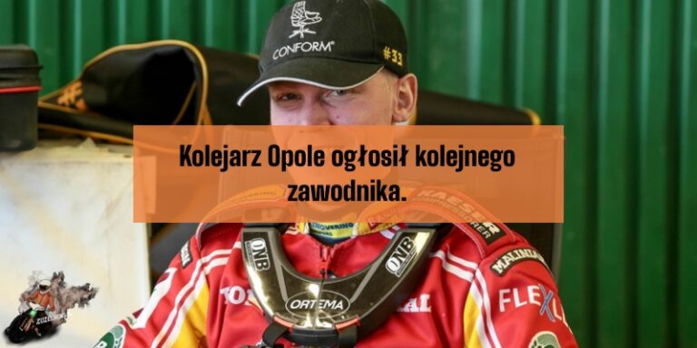 Kolejarz Opole ogłosił kolejnego zawodnika
