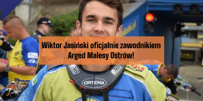 Wiktor Jasiński oficjalnie zawodnikiem Arged Malesy Ostrów!