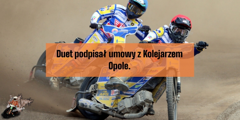 Duet podpisał umowy z Kolejarzem Opole.
