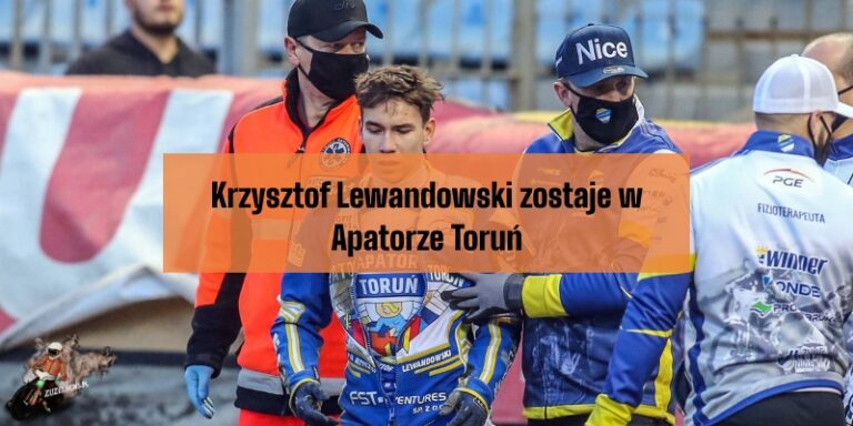 Krzysztof Lewandowski zostaje w Apatorze Toruń