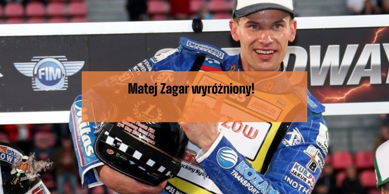 Matej Zagar wyróżniony