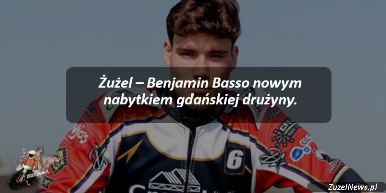 Benjamin Basso nowym nabytkiem gdańskiej drużyny