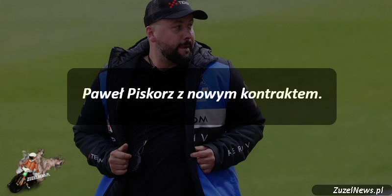 Paweł Piskorz z nowym kontraktem
